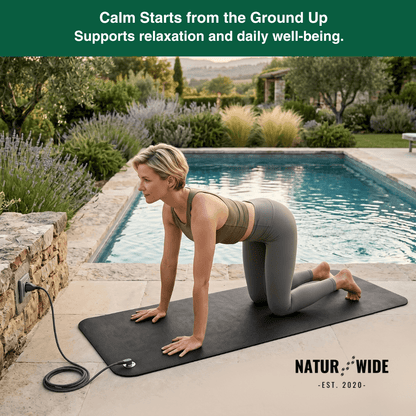 Grounding Mat for Sleep, Pain Relief & Wellness – Indoor Earthing