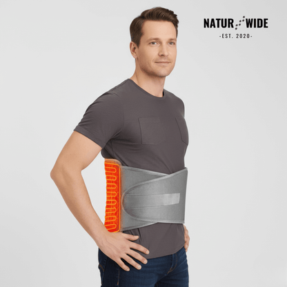 Electric Back Heating Belt – Waist Warmer with 9 Heat Settings &amp; Timer