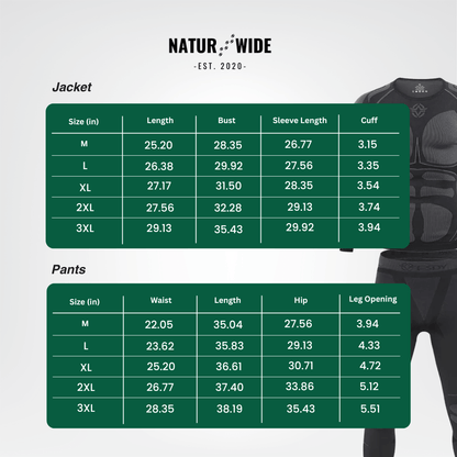 Men’s Thermal Compression Underwear Set