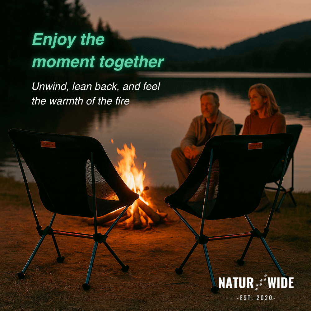 Naturwide Folding Chair Pro – Your comfortable companion on the go