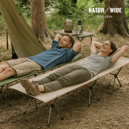 Naturwide Outdoor Camp Bed – Ultralight &amp; Foldable