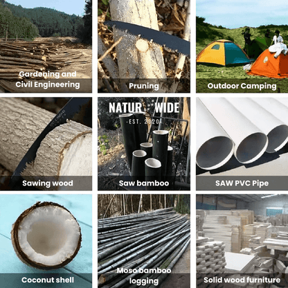 Folding outdoor saw for camping &amp; garden