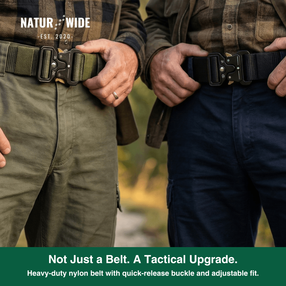 Tactical outdoor belt - your reliable companion in every situation 