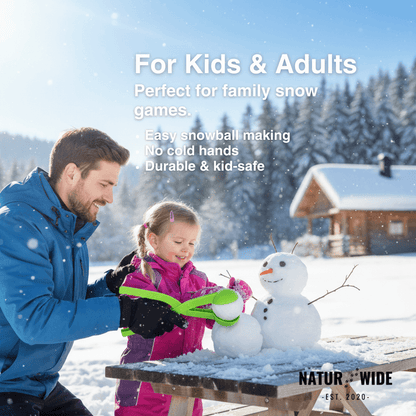 XXL Snowball Maker Clip – Perfect Round Snowballs (14")