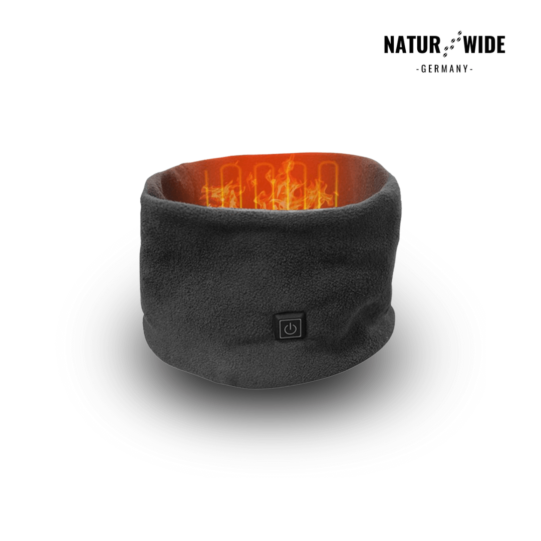 USB Heated Neck Warmer – Electric Scarf with 3 Heat Settings
