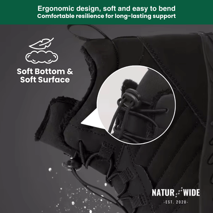 Winter Snow Boots – Warm, Fur-Lined Barefoot Shoes for Men & Women