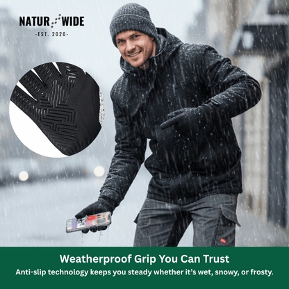 Winter Outdoor Sport Gloves – Touchscreen, Windproof & Anti-Slip Gloves