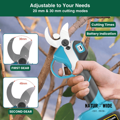 4-in-1 Cordless Telescoping Pole Saw & Pruner – Brushless (18V Compatible)