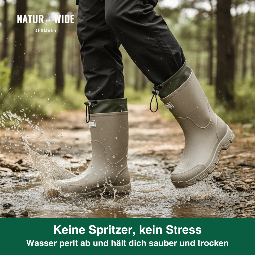 Waterproof Outdoor Rubber Boots Unisex – Slip-Resistant, Durable &amp; Long-Lasting