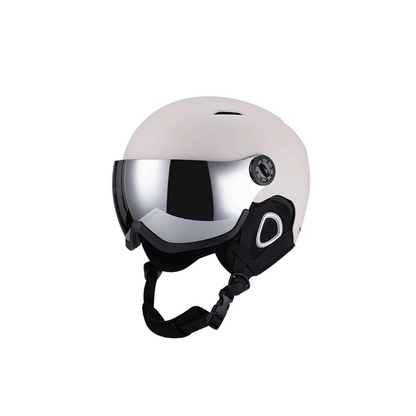 Premium Ski Helmet with Integrated Goggles – Warm &amp; Shockproof
