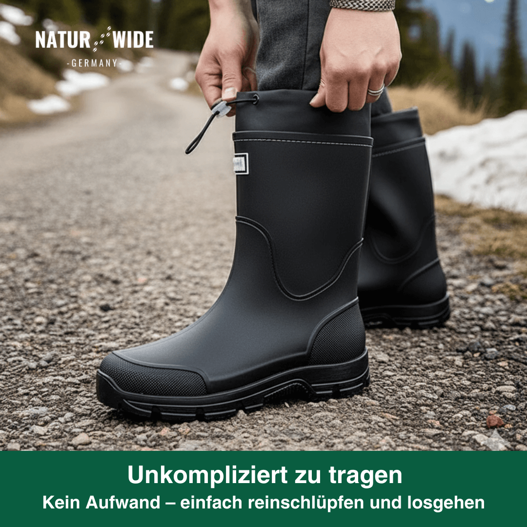 Waterproof Outdoor Rubber Boots Unisex – Slip-Resistant, Durable &amp; Long-Lasting