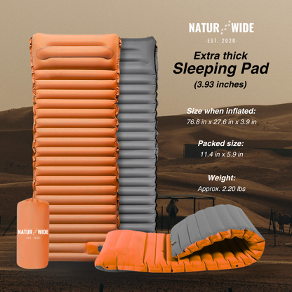 Ultralight sleeping mat Pro Edition – Ideal for every adventure on the go
