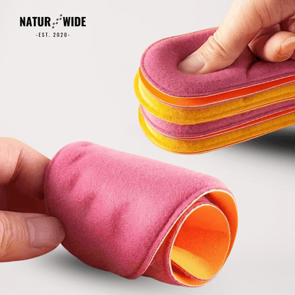 Winter Self-Heating Insoles – Memory Foam, Fur & Extra Warm Shoe Inserts