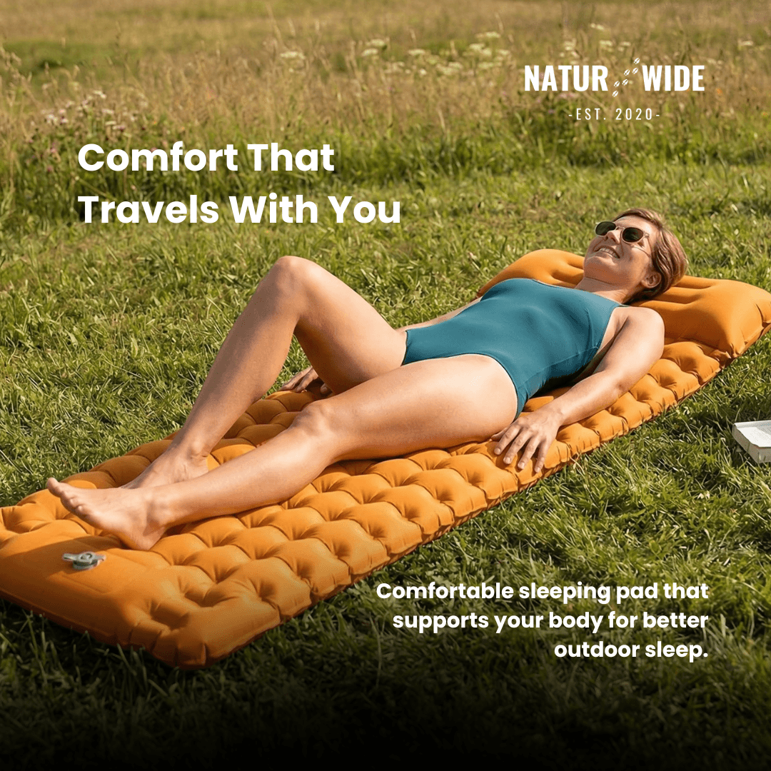 Ultralight sleeping mat – ideal for any adventure on the go