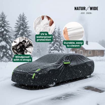 Universal All-Weather Car Cover for Sedans &amp; SUVs