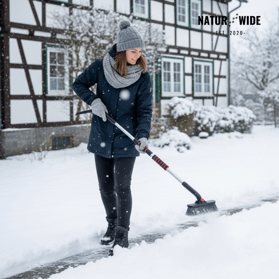 Extendable Snow Shovel & Ice Scraper