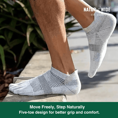 Split-Toe Sports Socks – Quick-Dry Running & Cycling