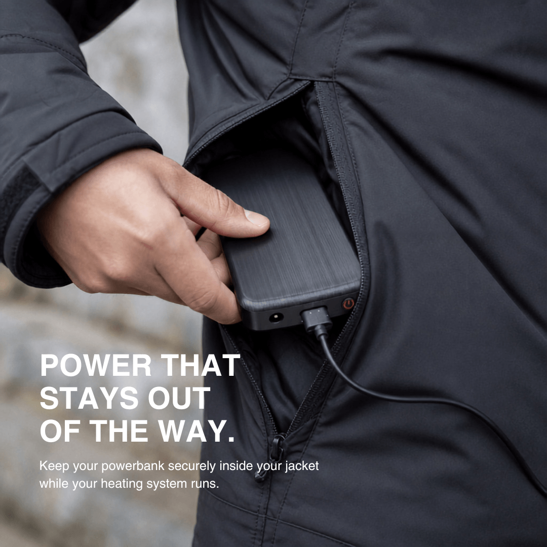 Power Bank Pair for Heated Socks — 3.7V / 2A, 2×4,000 mAh