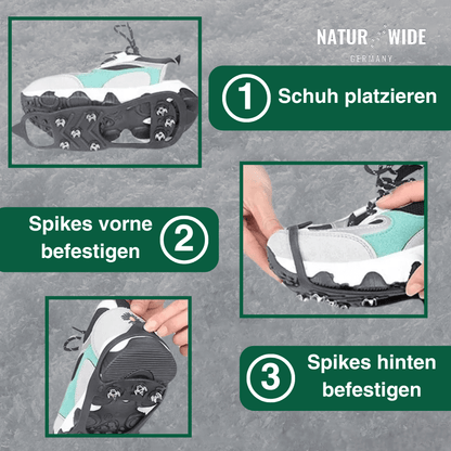 Grip Spikes – Secure grip on ice and snow