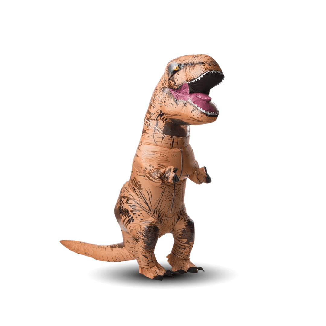 Inflatable T-Rex Costume – Dinosaur Suit (Adults & Kids)