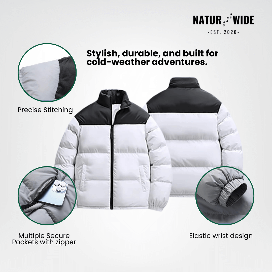Naturwide Heated Winter Jacket – 6 Heating Zones, Waterproof & Extra Warm for Men and Women