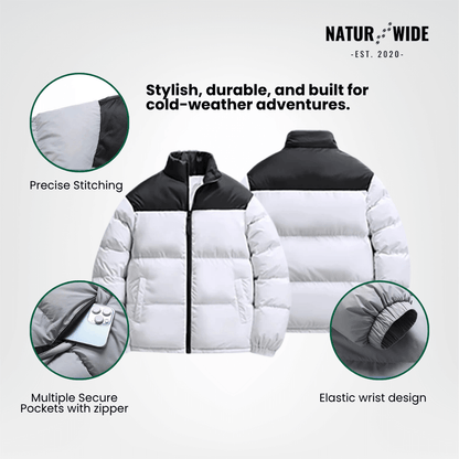 Naturwide Heated Winter Jacket – 6 Heating Zones, Waterproof & Extra Warm for Men and Women