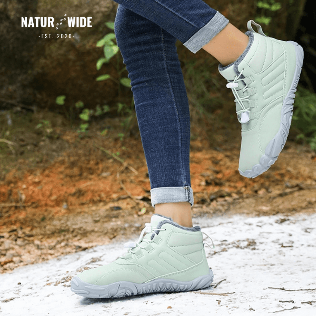 Winter Snow Boots – Warm, Fur-Lined Barefoot Shoes for Men & Women