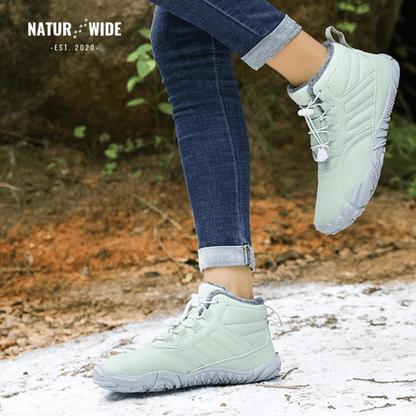 Winter Snow Boots – Warm, Fur-Lined Barefoot Shoes for Men & Women