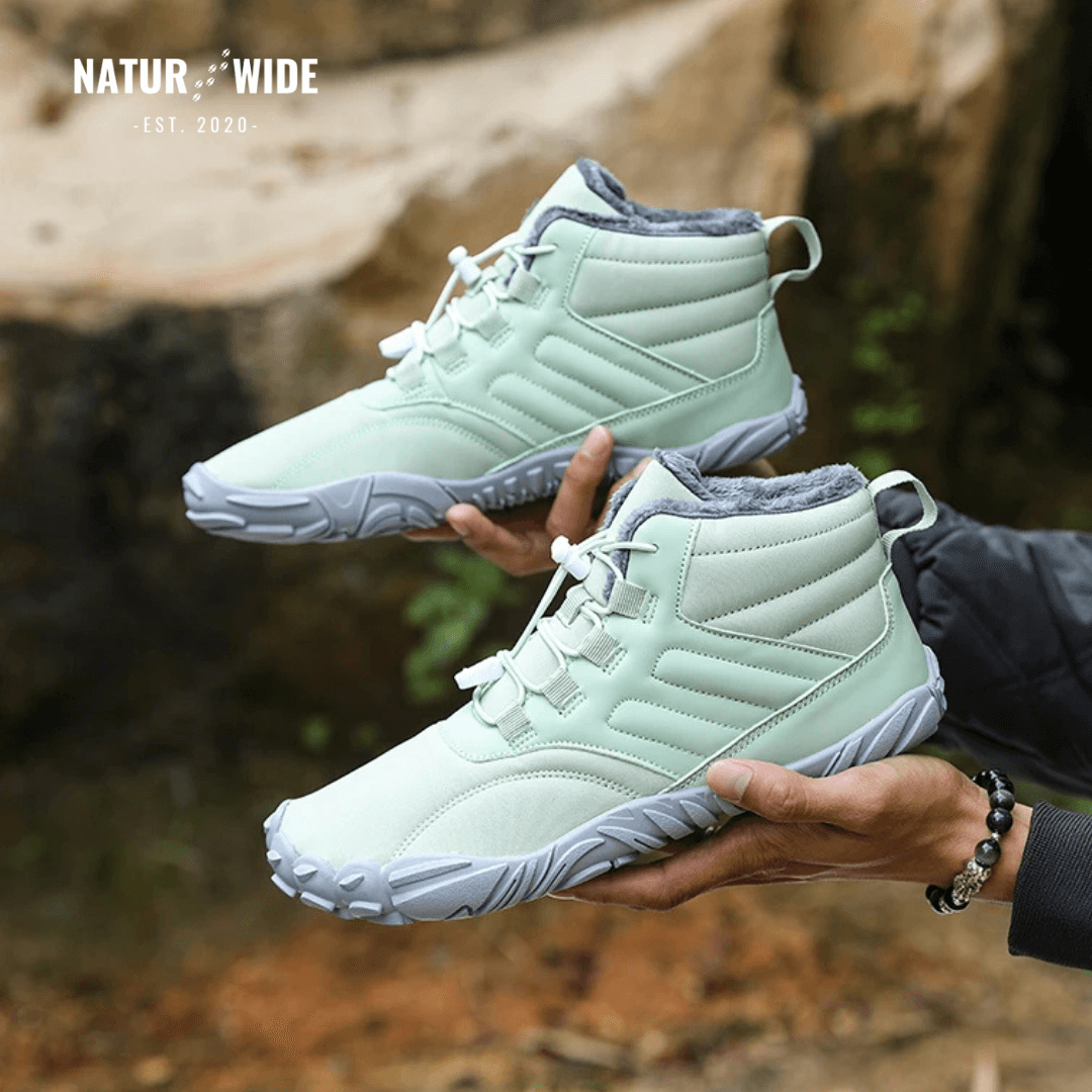 Winter Snow Boots – Warm, Fur-Lined Barefoot Shoes for Men & Women