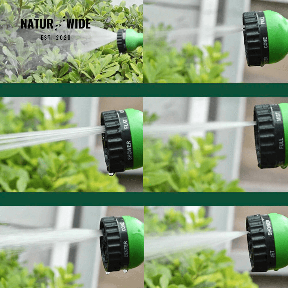 AquaFlex Pro – The flexible garden hose with 7 spray functions