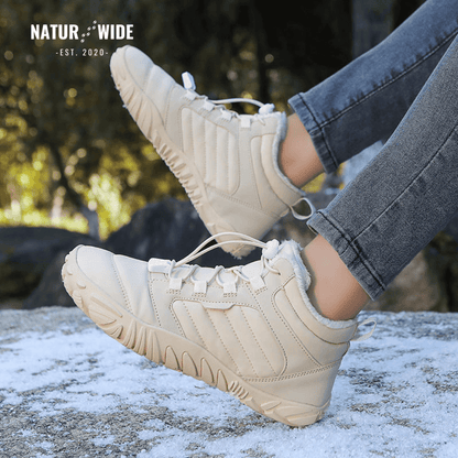 Winter Snow Boots – Warm, Fur-Lined Barefoot Shoes for Men & Women