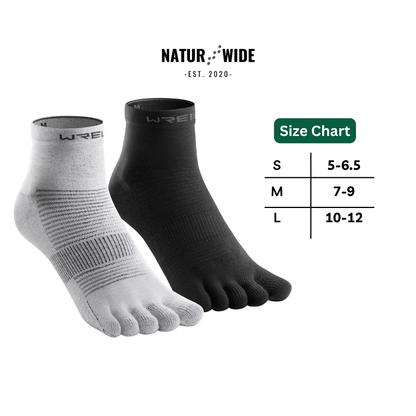 Split-Toe Sports Socks – Quick-Dry Running & Cycling