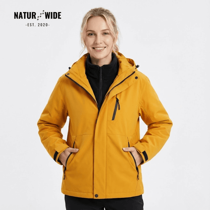 Women's 3-in-1 Waterproof Rain Jacket