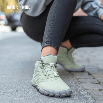 Winter Snow Boots – Warm, Fur-Lined Barefoot Shoes for Men & Women