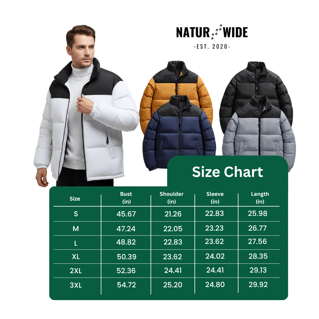 Naturwide Heated Winter Jacket – 6 Heating Zones, Waterproof & Extra Warm for Men and Women