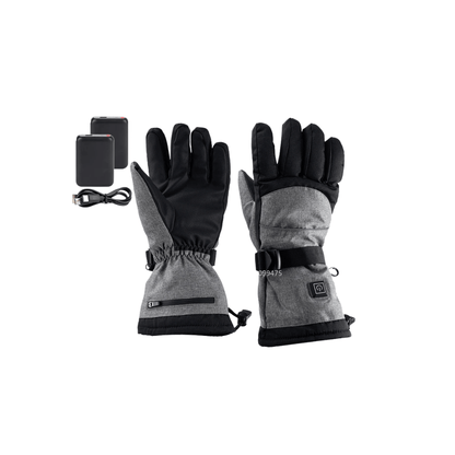 Heated Gloves – 3 Heat Levels, Waterproof & Windproof