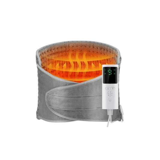 Electric Back Heating Belt – Waist Warmer with 9 Heat Settings &amp; Timer