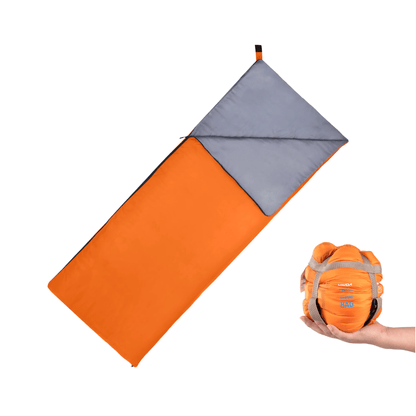 Ultralight Envelope Sleeping Bag – 3-Season Camping & Travel