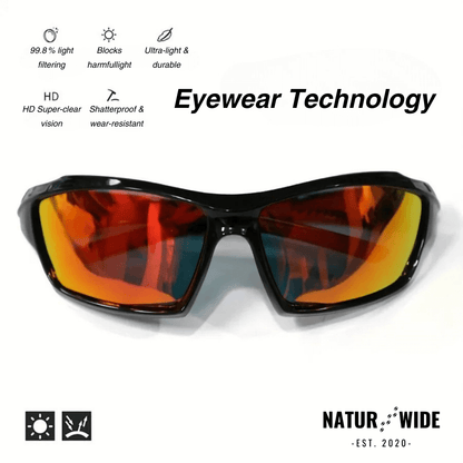 Polarized UV400 sports sunglasses