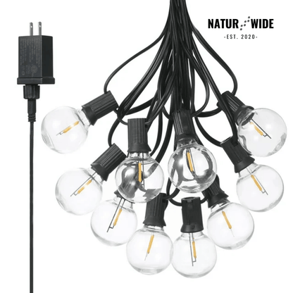 LED Outdoor String Lights – Shatterproof & Weatherproof (Plugin)
