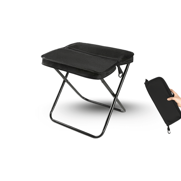 Foldable Camping Stool – Lightweight, Portable &amp; Durable with Carry Bag for Travel