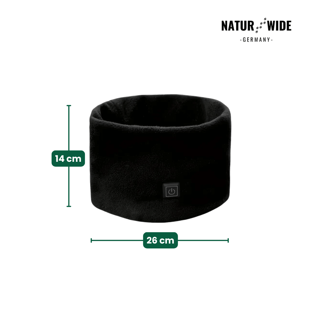 USB Heated Neck Warmer – Electric Scarf with 3 Heat Settings