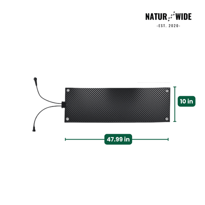 Heated Snow Melting Mat - Non-Slip Stair &amp; Walkway Heater