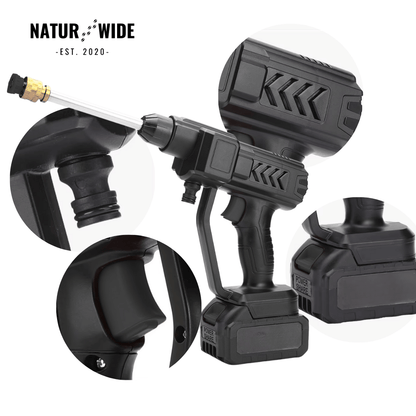 Cordless pressure washer - portable, powerful &amp; flexible