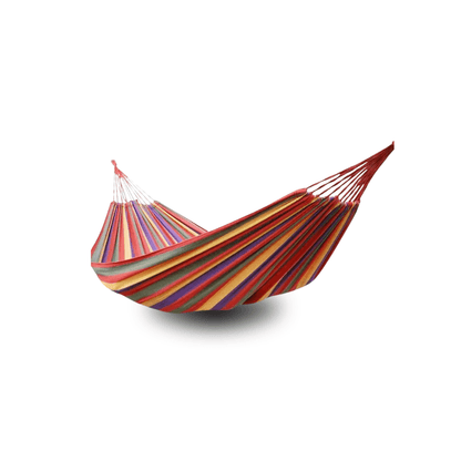 Striped Canvas Hammock – Single & Double Outdoor Sleeping Swing