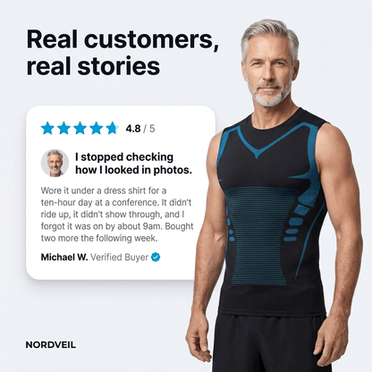 NORDVEIL Compression Tank Top | Feel The Power of Confidence, Shape & Control